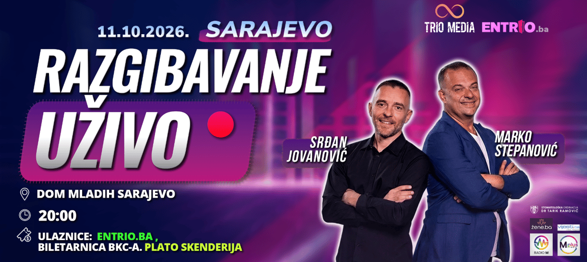 SARAJEVO - „Mentalno razgibavanje - UŽIVO“