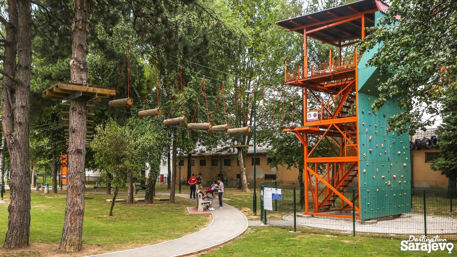 U Centru "Safet Zajko" otvoren adrenalinski park