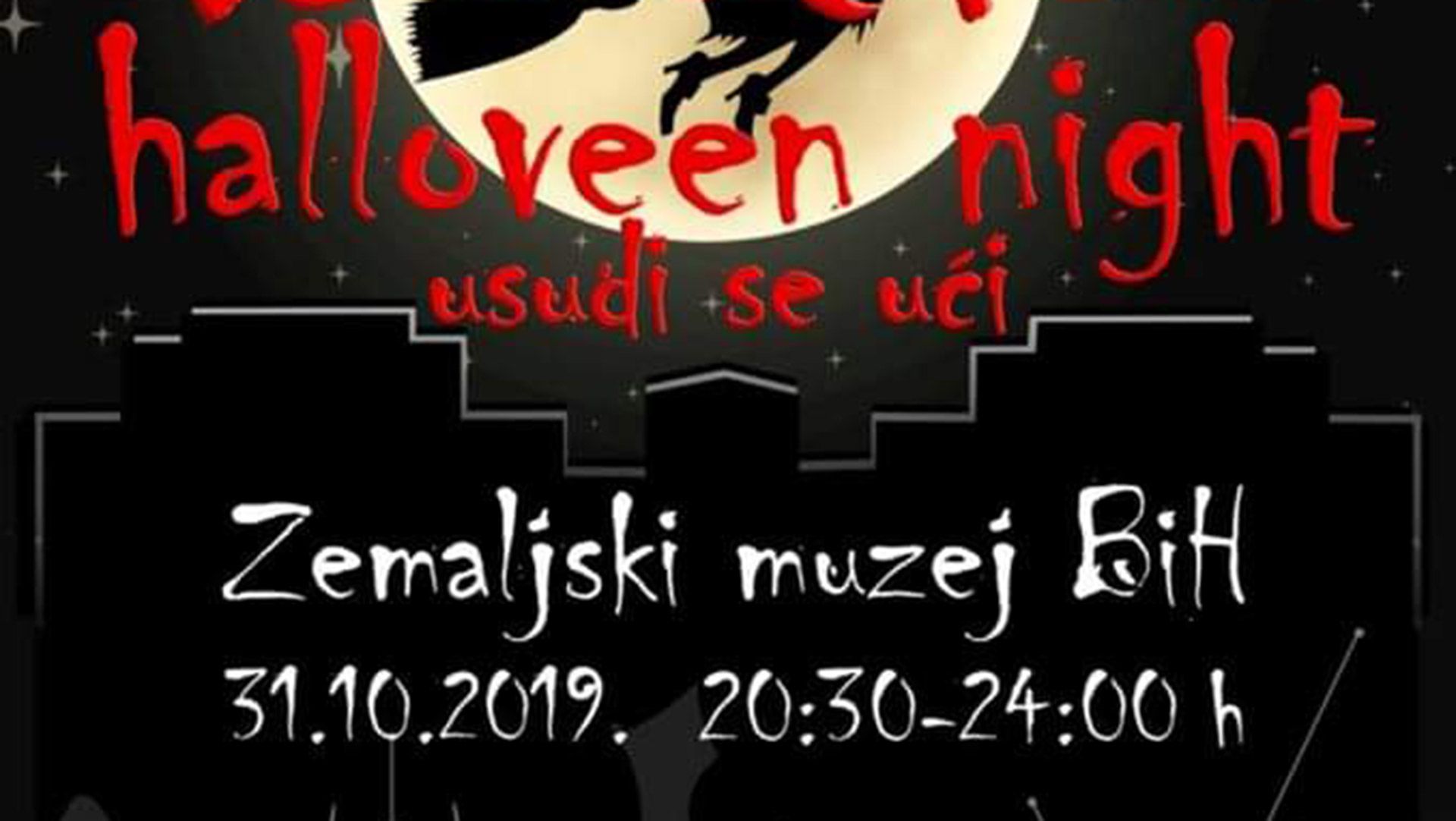 Bogat program Zemaljskog muzeja BiH za Noć vještica