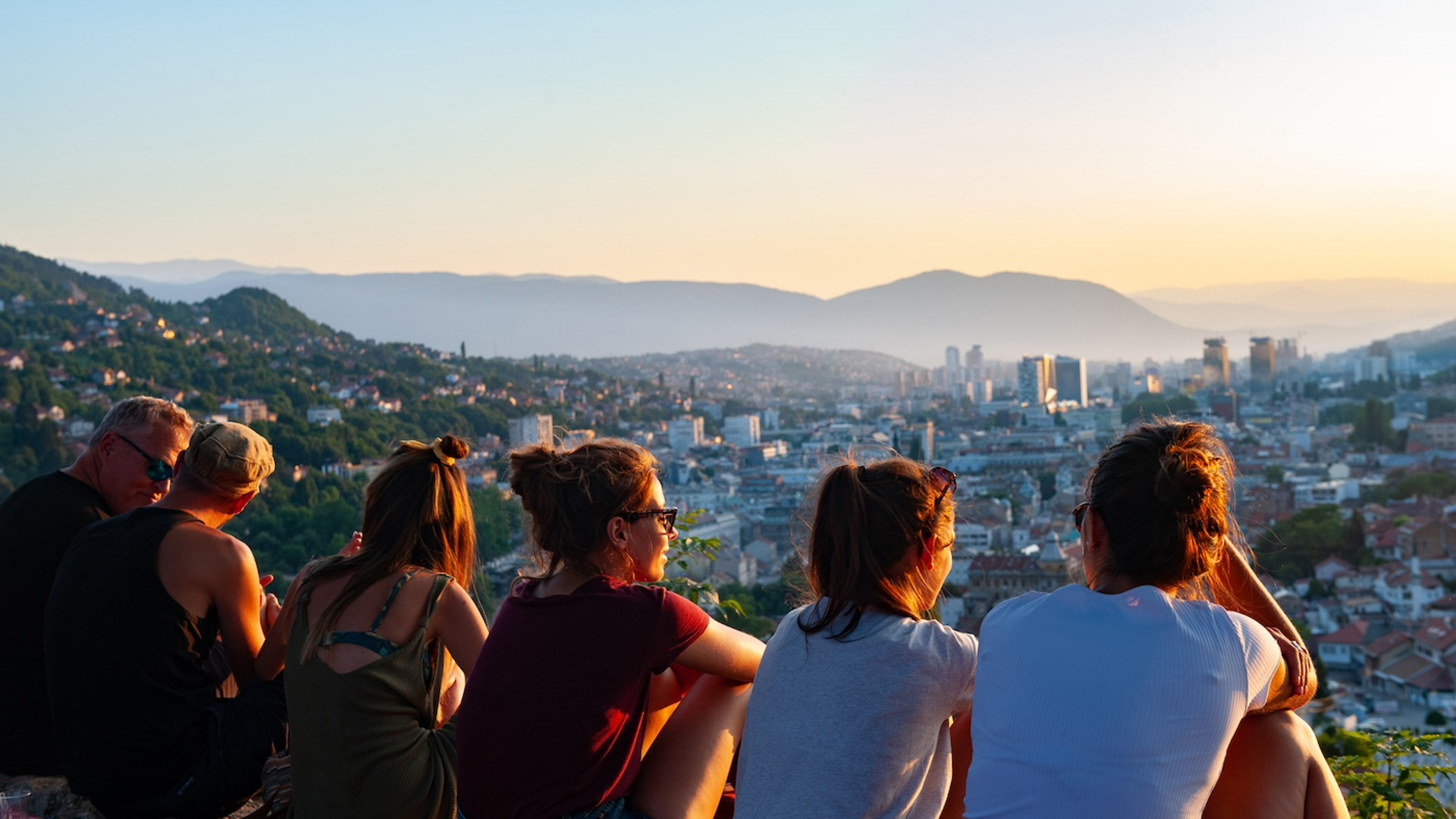 Enjoy a view from one of the vantage points around town