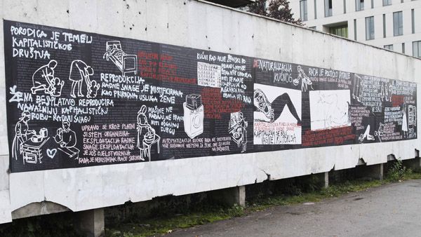 Postavljen mural na zidu Historijskog muzeja