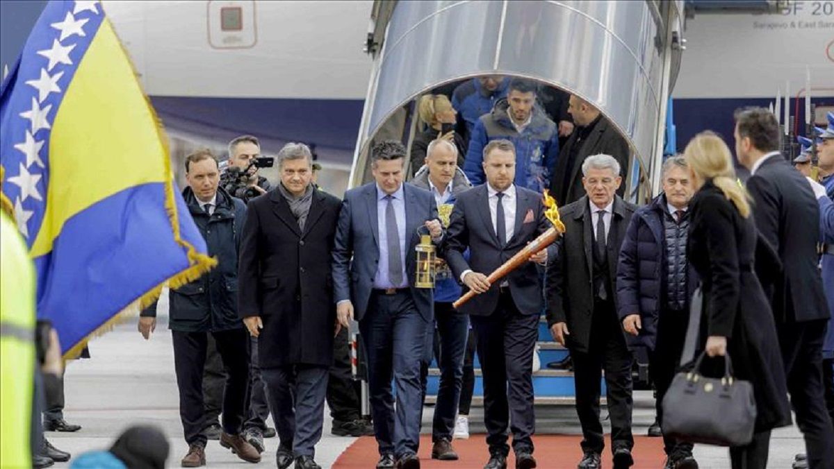 Plamen mira stigao u Sarajevo