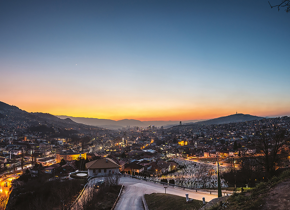 Sarajevo s visine
