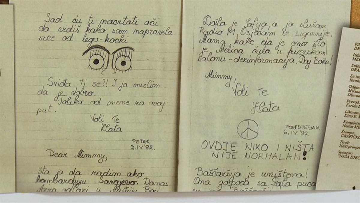 Otvorena izložba "Ratni dnevnici - svjedočanstva i zapisi o životu"